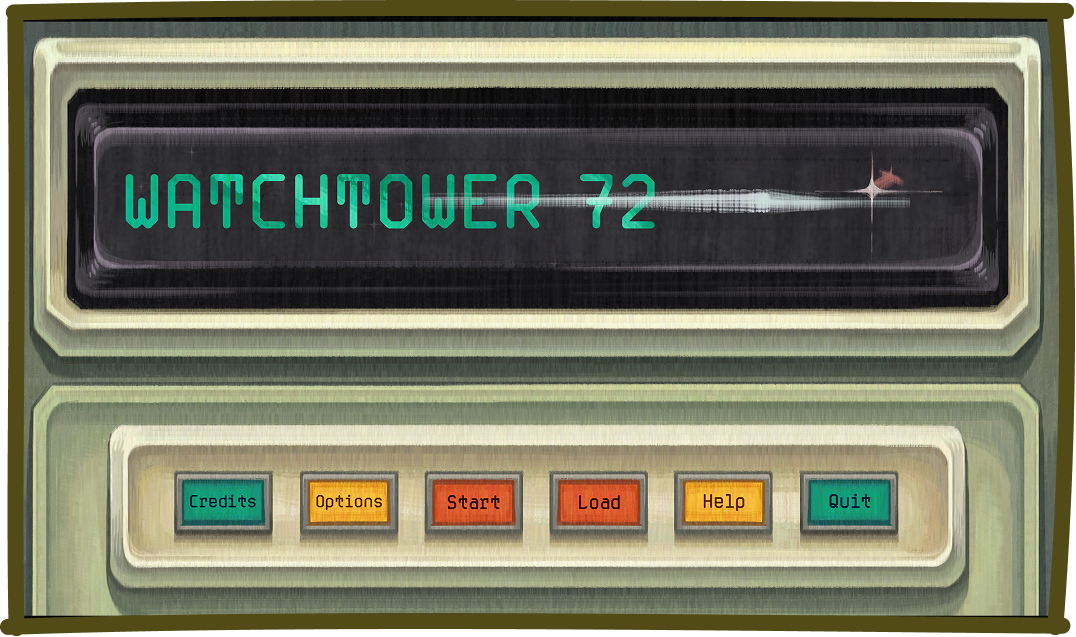 Image of Watchtower 72's main screen.