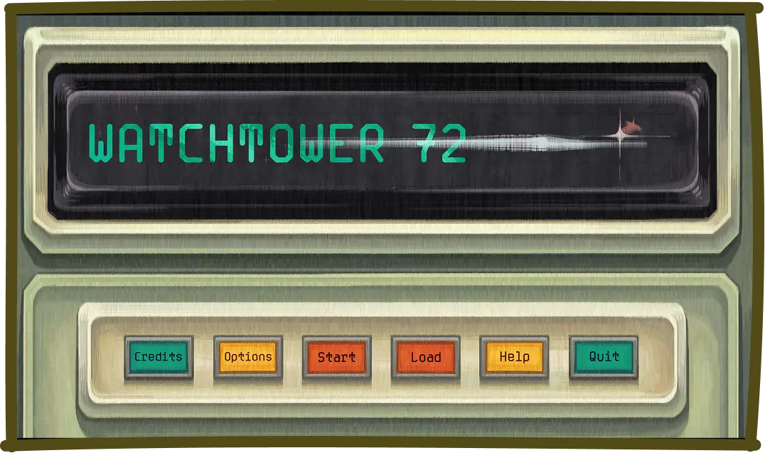 Image of Watchtower 72's main screen.